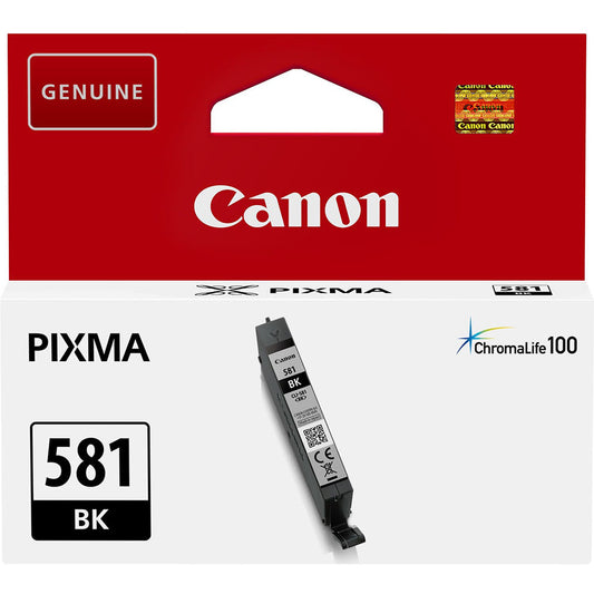 Canon CLI-581 Cartouche d'encre Noire authentique (TVA incluse)