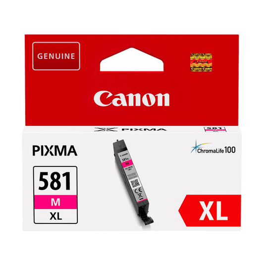 Canon CLI-581XL Cartouche d'encre Magenta authentique (TVA incluse)