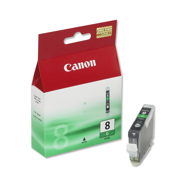 Canon CLI-8 Cartouche d'encre Vert authentique (TVA incluse)