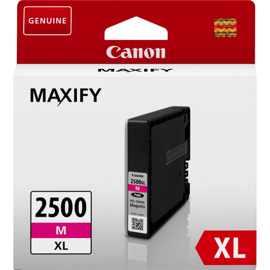 Canon PGI-2500XL Cartouche d'encre Magenta authentique (TVA incluse)