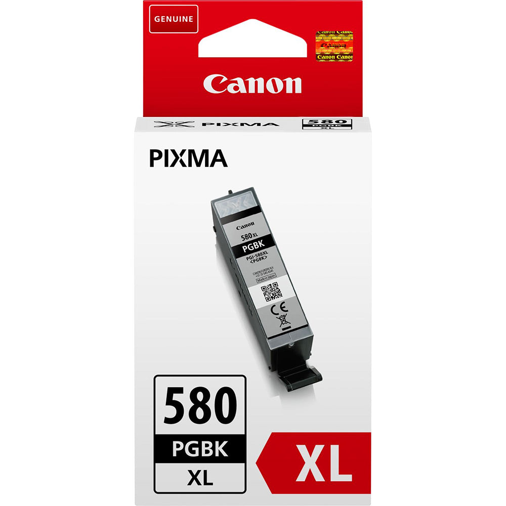 Canon PGI-580XL Cartouche d'encre Noire authentique (TVA incluse)