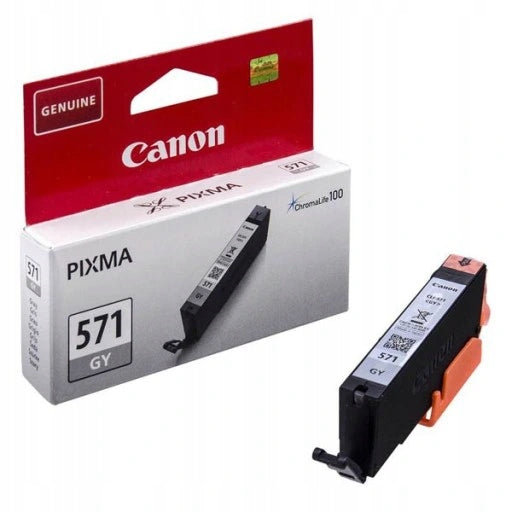 Canon CLI-571 Cartouche d'encre Gris authentique (TVA incluse)