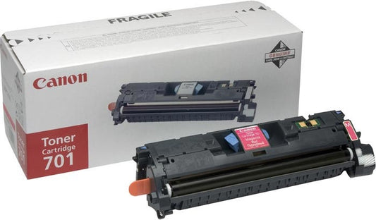 Canon 701M (9285A003) Cartouche de toner Magenta authentique (TVA incluse)