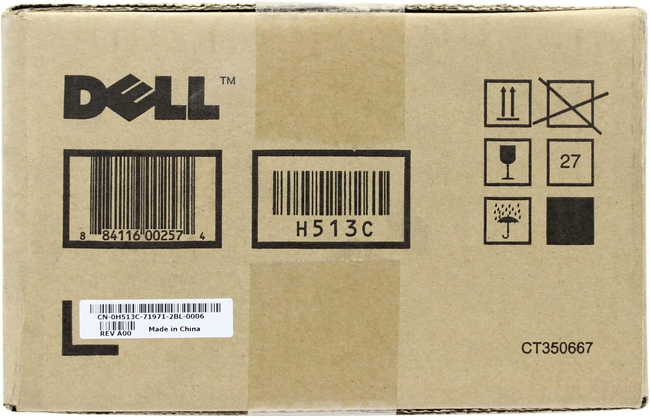 Dell 3130CNC 593-10290 H513C High Capacity (593-10290) Cartouche de toner Cyan authentique (TVA incluse)