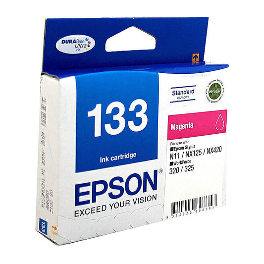 Epson T1333 cartouche d'encre Magenta authentique C13T133392 (TVA incluse)