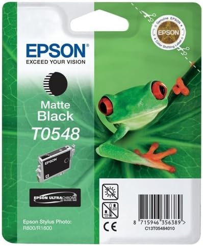 Epson T0548 Noir Mat C13T05484010 cartouche d'encre authentique noir (TVA incluse)