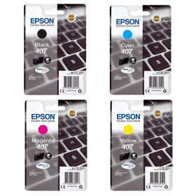 Epson 407 Multipack cartouches d'encre BCMY authentique (TVA incluse)