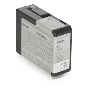 Epson T5807 cartouche d'encre Noir Clair authentique (TVA incluse)