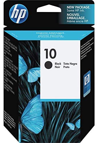 HP 10 cartouche d'encre Noire authentique C4844A (TVA incluse)