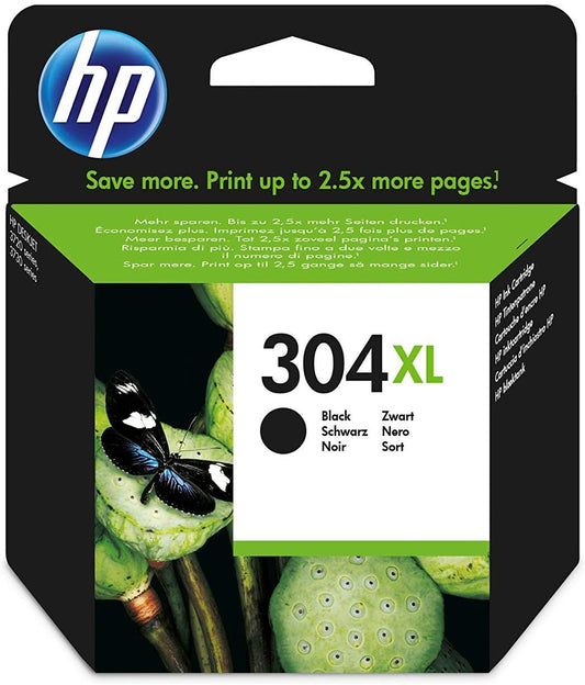 HP 304XL cartouche d'encre Noire authentique N9K08AE (TVA incluse)