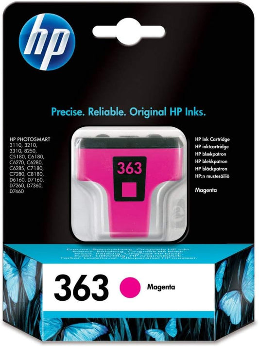 HP C8772EE 363 Magenta cartouche d'encre authentique - (TVA incluse)