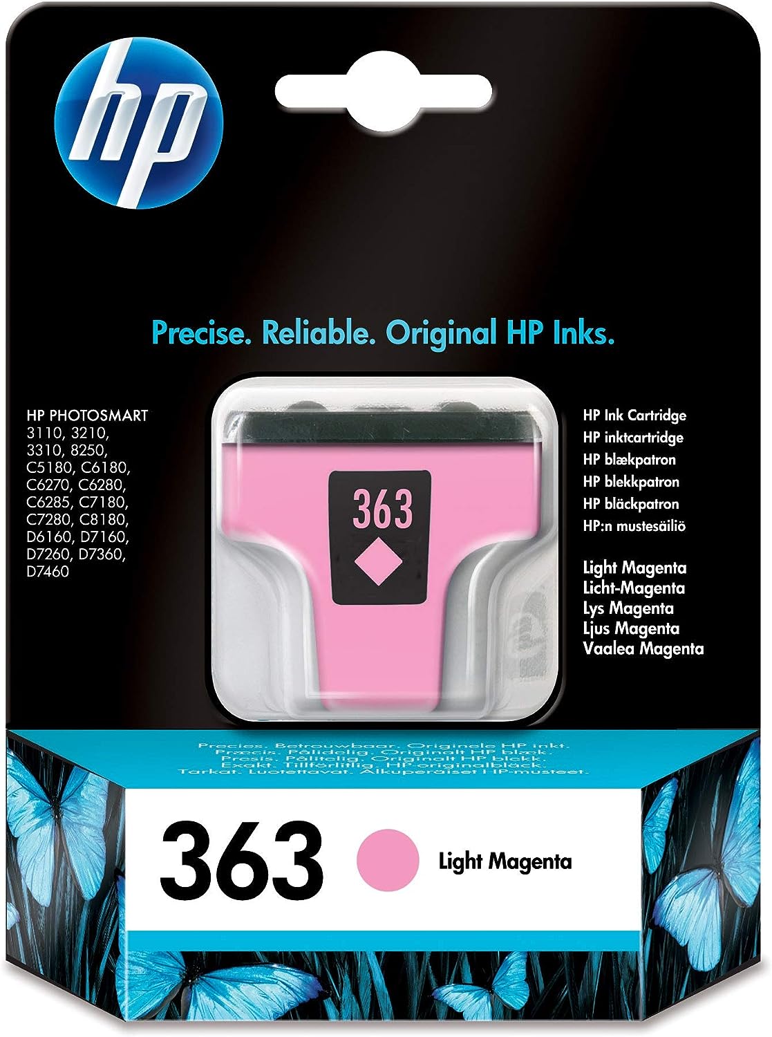 HP C8775EE 363 Magenta Clair cartouche d'encre authentique - (TVA incluse)