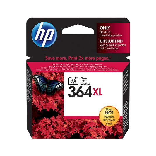 HP 364XL Photo Noir, cartouche d'encre authentique - (TVA incluse)