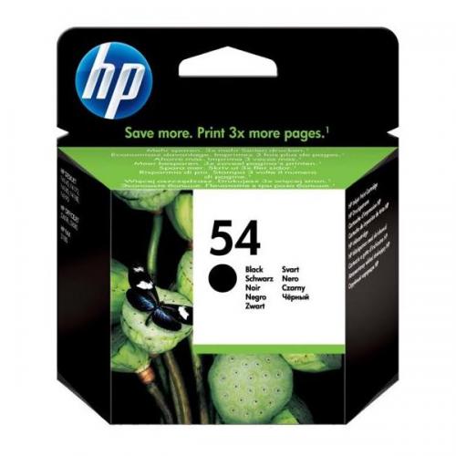 HP 54 cartouche d'encre Noire authentique CB334AE (TVA incluse)