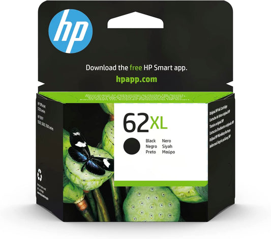 HP 62XL C2P05AE noir, cartouche d'encre authentique - (TVA incluse)