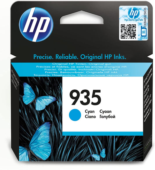 HP 935 cartouche d'encre Cyan authentique C2P20AE (TVA incluse)