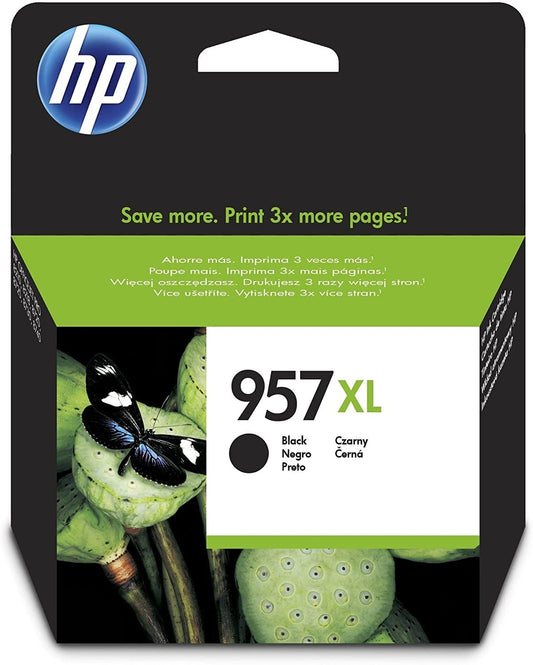 HP 957XL cartouche d'encre Noire authentique L0R40AE (TVA incluse)