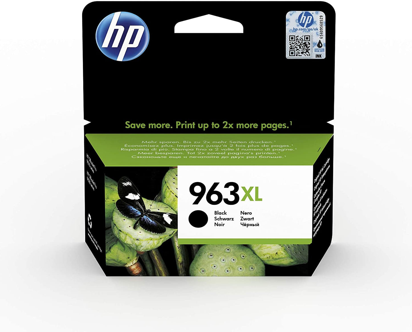 HP 963XL cartouche d'encre Noire 3JA30AE authentique (TVA incluse)