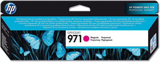 HP 971 cartouche d'encre Magenta authentique CN623AE (TVA incluse)