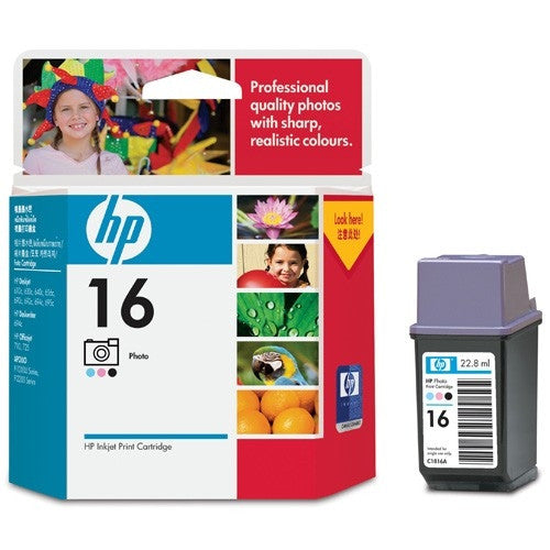 HP 16 cartouche d'encre Photo authentique C1816A (TVA incluse)