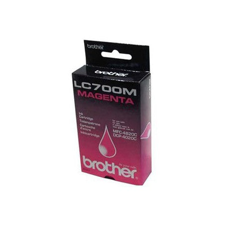 Brother LC700M cartouche d'encre Magenta authentique (TVA incluse)