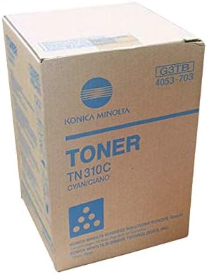 Konica Minolta TN310C (4053-703) Cartouche de toner Cyan authentique (TVA incluse)