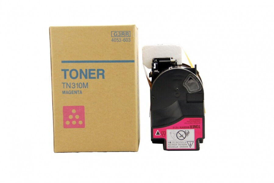 Konica Minolta TN310M (4053-603) Cartouche de toner Magenta authentique (TVA incluse)