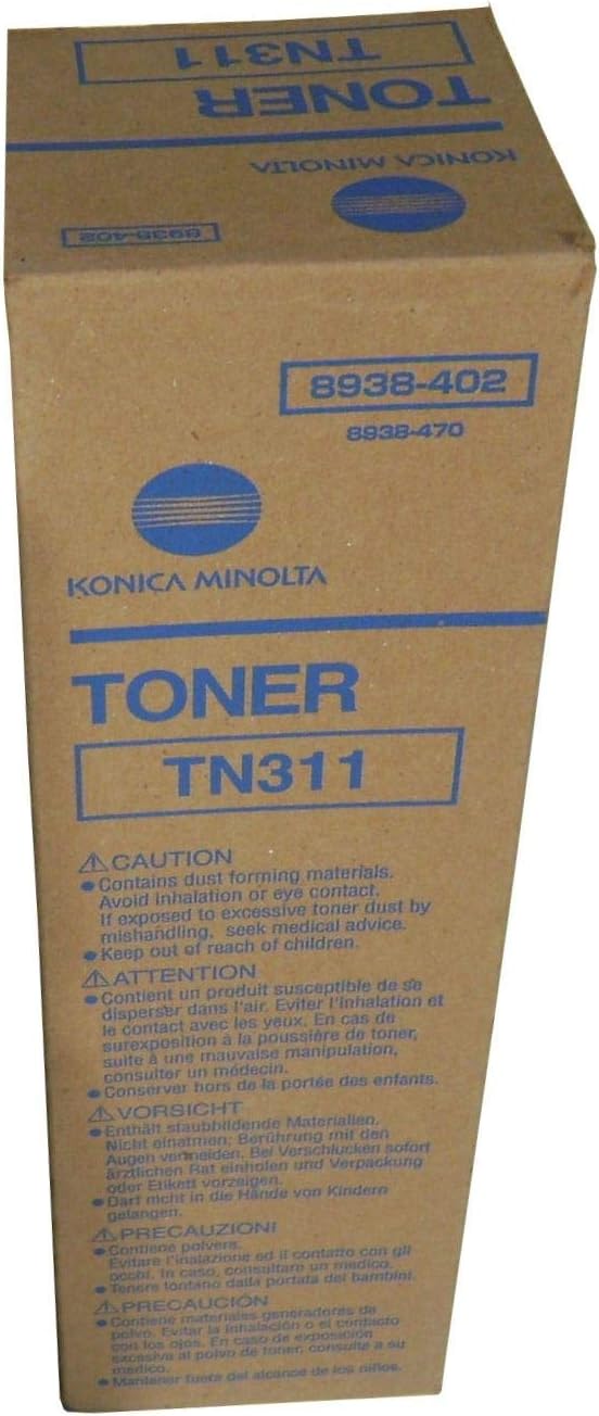 Konica Minolta TN311 (8938406) Cartouche de toner Noir authentique (TVA incluse)