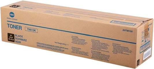 Konica Minolta TN613K (A0TM150) Cartouche de toner Noir authentique (TVA incluse)