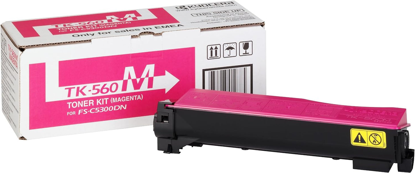 Kyocera TK-560M (1T02HNBEU0) Cartouche de toner Magenta authentique (TVA incluse)