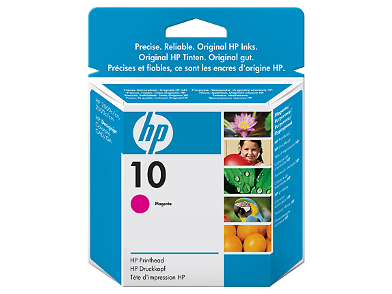 HP 10 Tête d'impression Magenta authentique C4802A (TVA incluse)