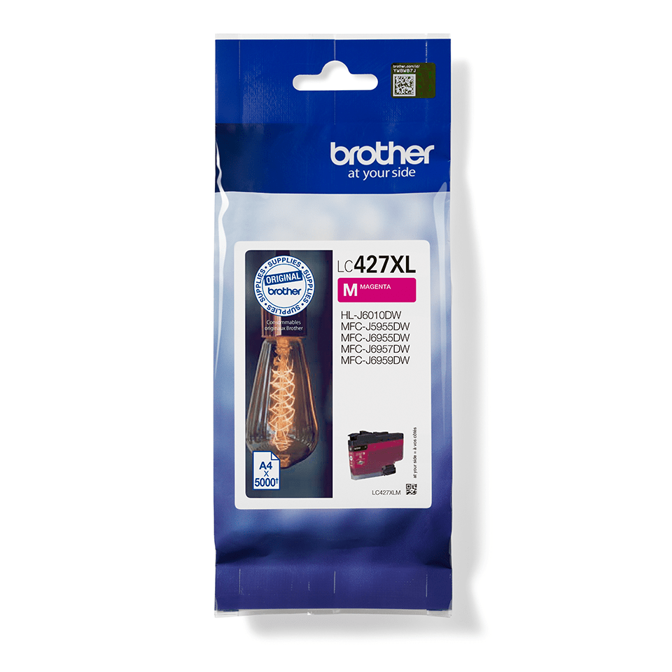 Brother LC427XL cartouche d'encre Magenta authentique (TVA incluse)