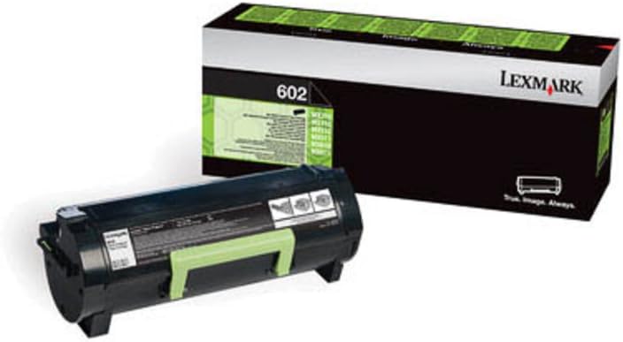 Lexmark 60F2000 (602) Cartouche de toner Noir authentique (TVA incluse)