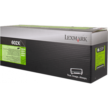 Lexmark 60F2X0E (602XE) (602XE) Cartouche de toner Noir authentique (TVA incluse)