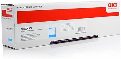 Oki 44059107 Cartouche de toner Cyan authentique (TVA incluse)