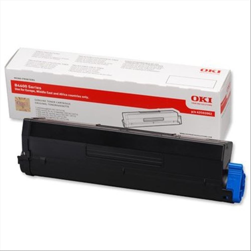 Oki 43502002 Cartouche de toner Noir authentique (TVA incluse)