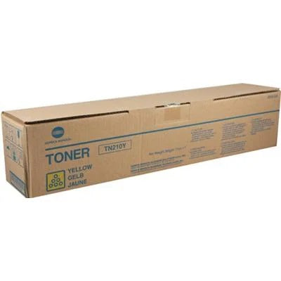 Konica Minolta TN210Y (8938510) Cartouche de toner Jaune authentique (TVA incluse)