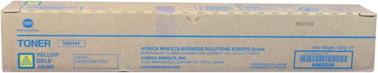 Konica Minolta TN514Y (A9E8250) (A9E8250) Cartouche de toner Jaune authentique (TVA incluse)