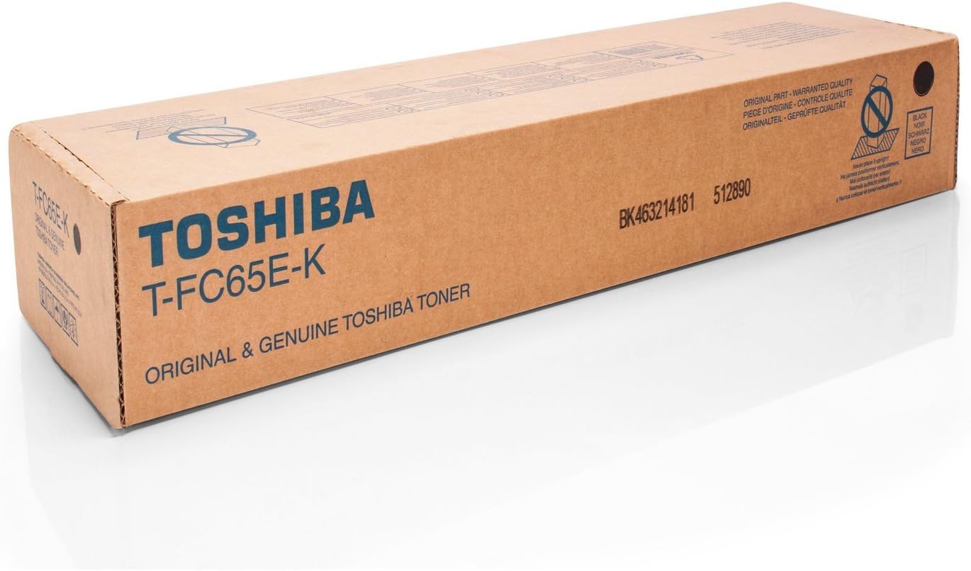 Toshiba T-FC65E-K (6AK00000181) Cartouche de toner Noir authentique (TVA incluse)