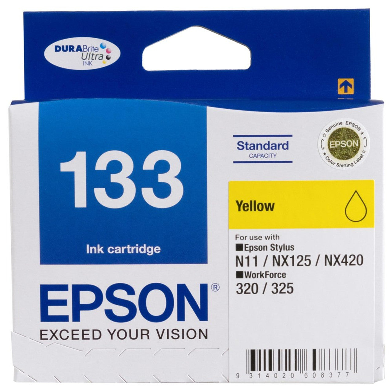 Epson T1334 cartouche d'encre Jaune authentique C13T133492 (TVA incluse)