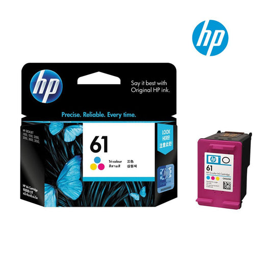 HP 61 cartouche d'encre Tricolore authentique CH562W (TVA incluse)