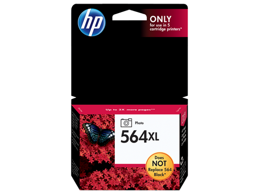 HP 564XL cartouche d'encre Photo authentique CB322WN (TVA incluse)