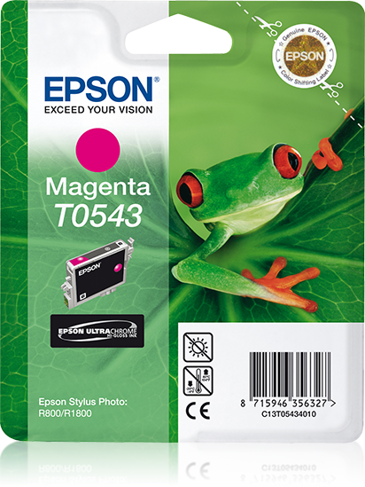 Epson T0543 cartouche d'encre Magenta authentique C13T05434010 (TVA incluse)