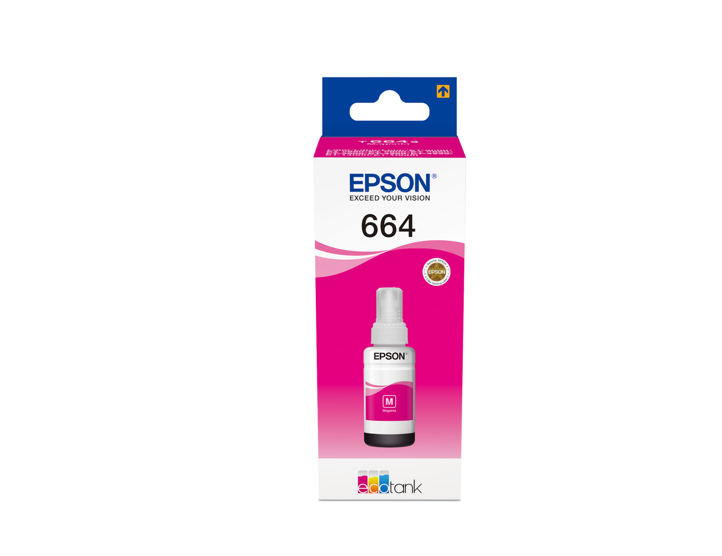 Epson 664 Bouteille d'encre Magenta authentique C13T664340 (TVA incluse)