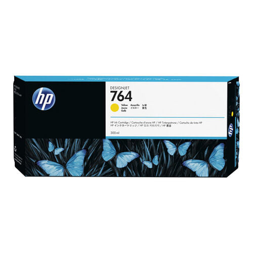 HP 764 cartouche d'encre Jaune authentique C1Q15A (TVA incluse)