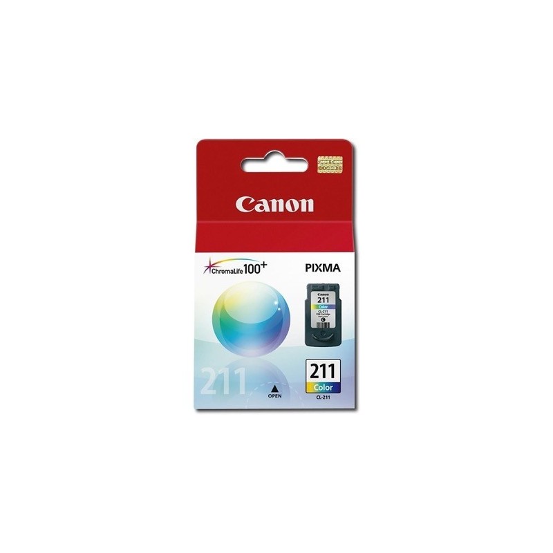 Canon CL-211 Cartouche d'encre couleur authentique (TVA incluse)