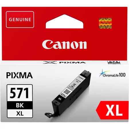 Canon CLI-571XL Cartouche d'encre Noire authentique (TVA incluse)