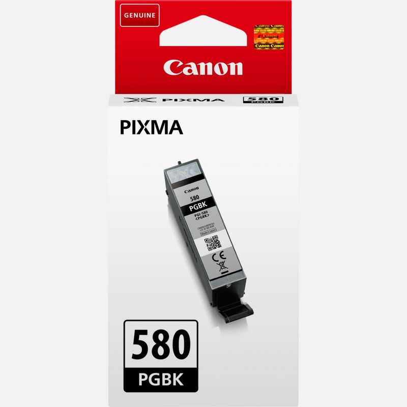 Canon PGI-580 Cartouche d'encre Noire authentique (TVA incluse)