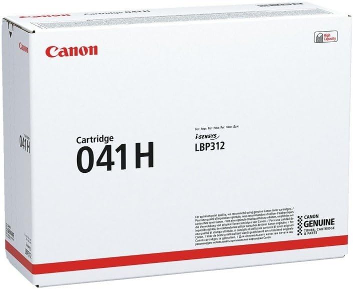 Canon 041H (0453C004) Cartouche de toner Noir authentique (TVA incluse)