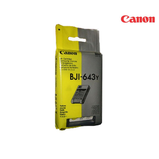 Canon BJI-643Y cartouche d'encre Jaune authentique (TVA incluse)